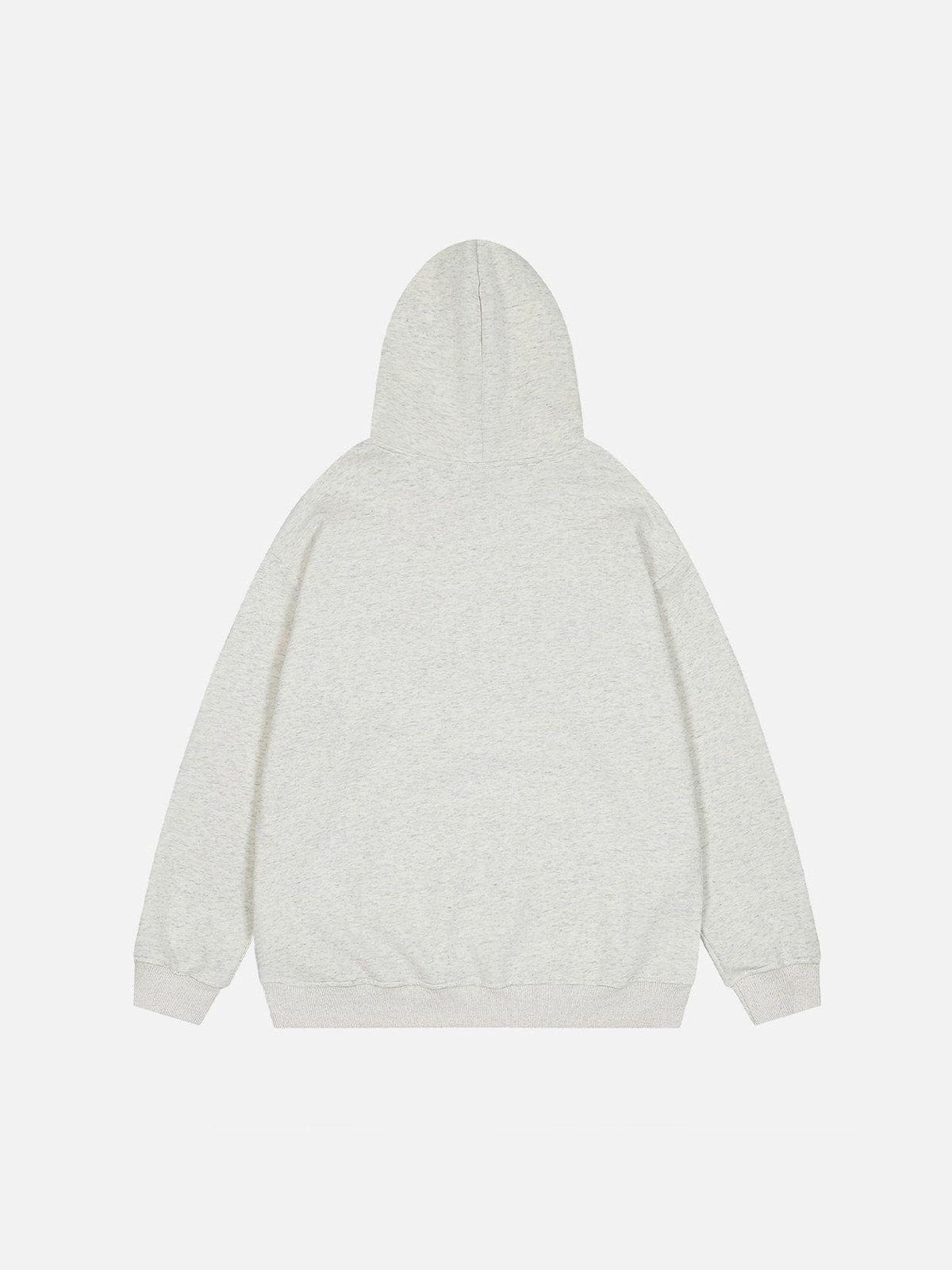 "NO8" APPLIQUE HOODIE